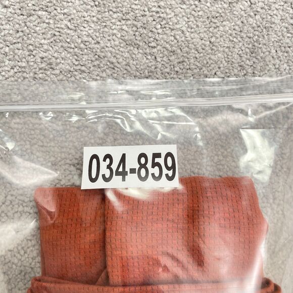 01. Algo Performance Quick Dry Moisture Wicking Sweatshirt Men M Tall Brown Crew - Picture 13 of 13